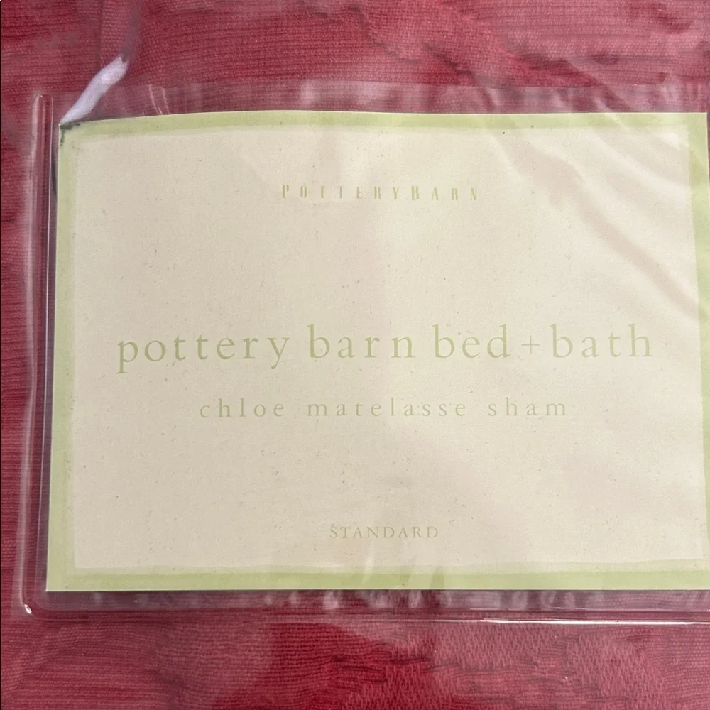 Pottery Barn Crimson Sham